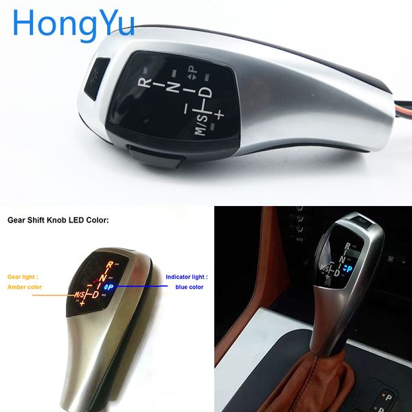 

for 6 series 2004 2005 2006 e63 convertible pre-lci facelifted lhd automatic updated look led gear shift knob car parts