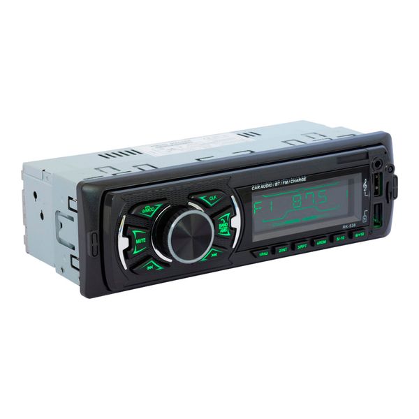 

dc12v car stereo audio in-dash aux input fm receiver sd usb mp3 radio player built-in bluetooth + microphone #zer