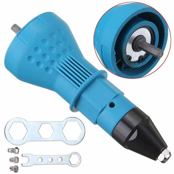 

multi-function electric pneumatic hex rivet gun conversion head riveted blind rivet electric drill gun