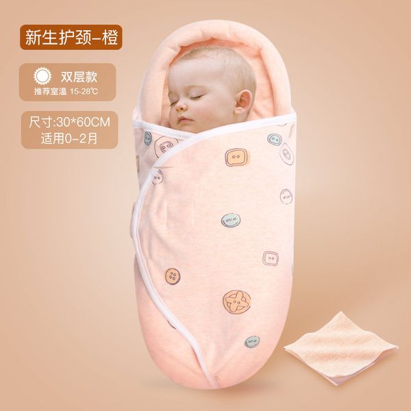 

blankets & swaddling baby sleeping bag born cotton spring and summer thin section neonatal towel swaddle quilt stroller wrap