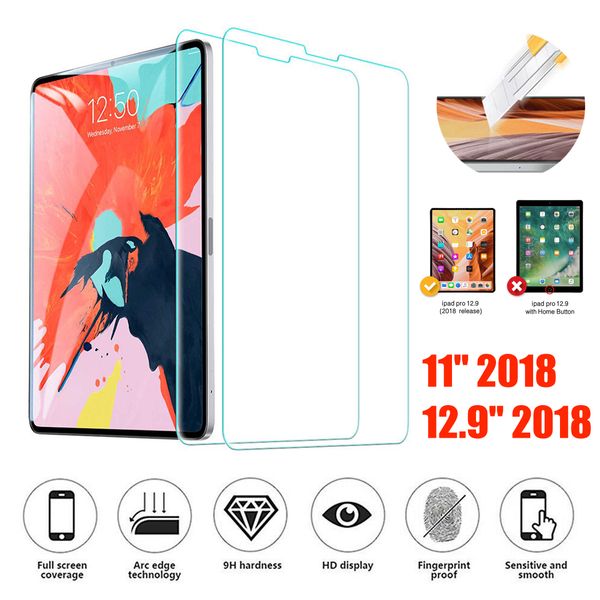 

screen protector для ipad pro 11" 2018 / ipad pro 12.9" протекторов экрана tablet pc