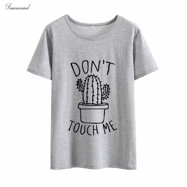 

oln футболка не белл рукава tough me cactus женщины повседневная tshirts черный женщин топы катон белая майка женщины, White