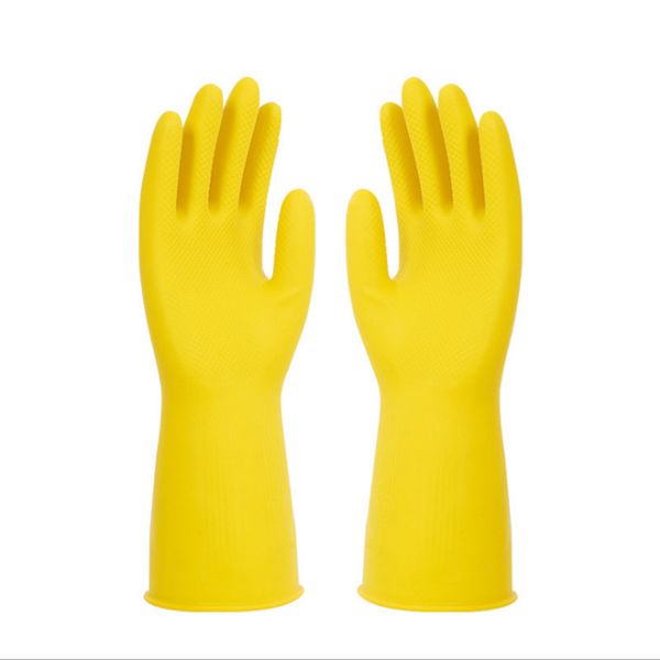 

dishwashing protective gloves household silicone acidproof alkali-resisting new practical kitchen rubber car wash glove 0009