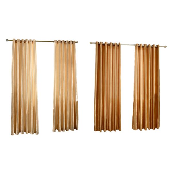 

2pieces jacquard door window curtain drapes dividers satin tulle punch