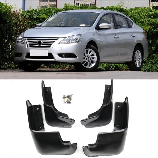 Car Mud Flaps For 2013 2017 Nissan Sentra Sylphy B17 Pulsar Sedan