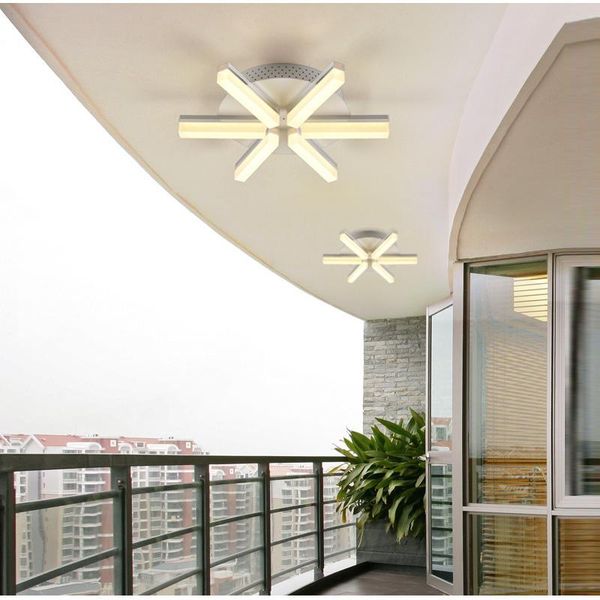 2019 Modern 12w Led Porch Light Led Strip Lamp Luminaria Acrylic Mini Led Surface Ceiling Lights Aisle Lights Modern Balcony Home Corridor Lamp From