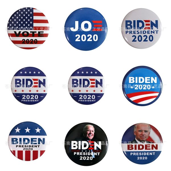

cross biden badge lapal pin on backpack pins for clothes xy0060 #725, Silver
