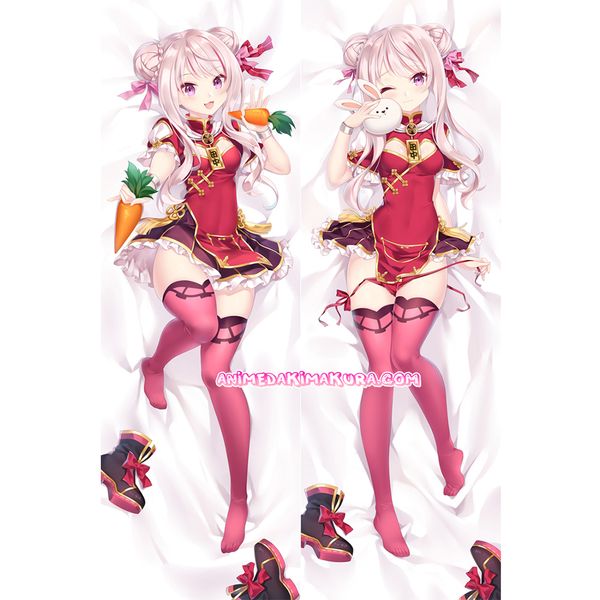 

youtuber dakimakura tanaka hime anime girl hugging body pillow case cover