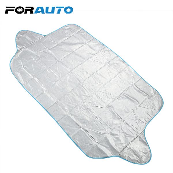 

forauto 100*147cm car window film foldable auto windshield snow protection sunscreen multifunction sun shade visor cover block