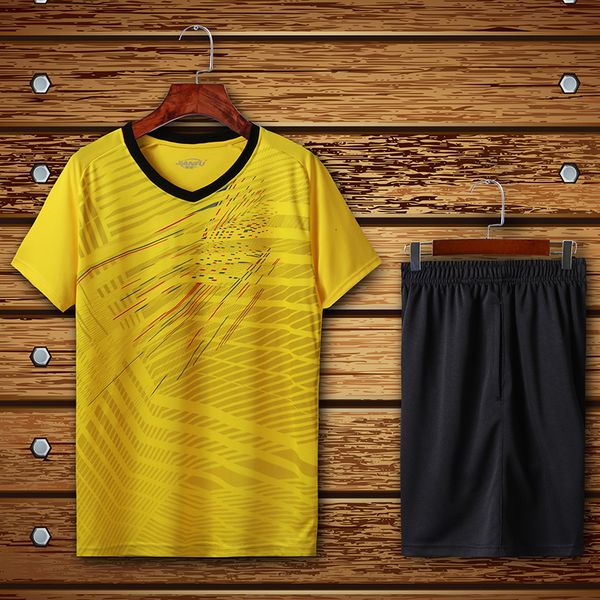 

short sleeve badminton serve suit men and women speed do motion jersey match jersey, Black