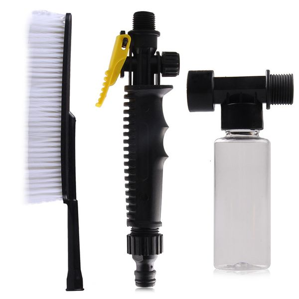 

foam bottle water washing brush 62 cm car long handle soft hair cleaning mop car accessories atomizing nozzle wash water gun