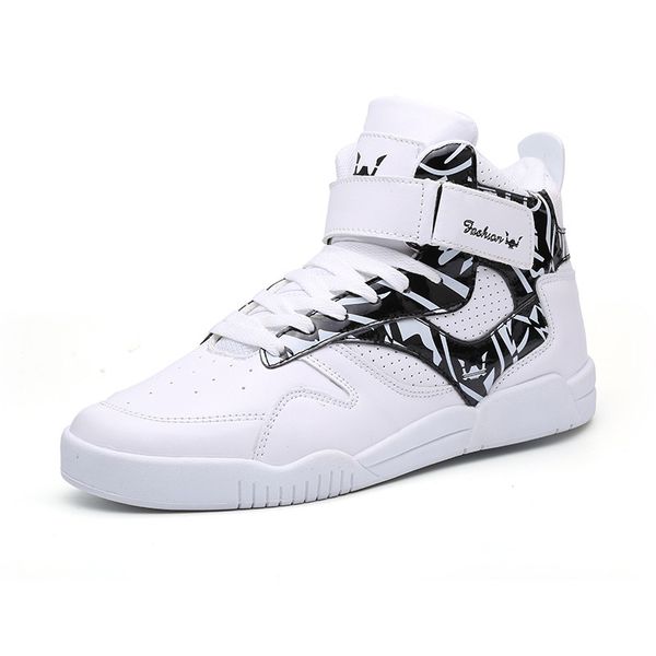 

2019 mens casual flat sneakers large size 39-46 mens shoes casual footwear black white high sneakers for men walking shoes