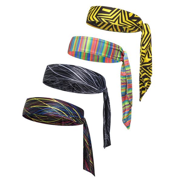 

non slip sweatbands headbands for yoga running sports athletic breathable fitness sweatbands fits to women, Yellow;black