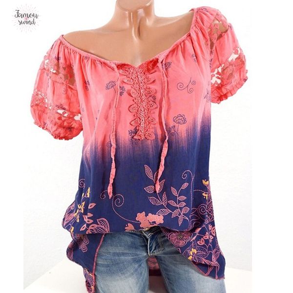 

печать кант t shirt vrouwen t shirt tops футболках халс haut scoop neck zomer v kleding плюс размер 5xl, White