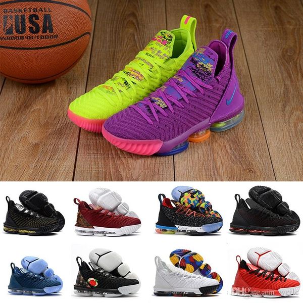 

марка 16 мужская обувь для баскетбола желтый фиолетовый 1 thru 5 king i promise красный белый черный золотой синий cny rainbow дизайнеры спо, White;red