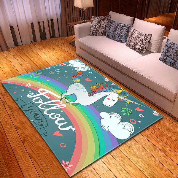 

51unicorn horse bay carpet bedroom dining room mat living room