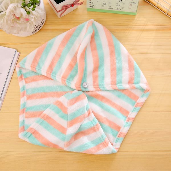

lady magic cap dry hair dry hair beautiful towel bath towel quick drying head mole hat wrap makeup cosmetics towels