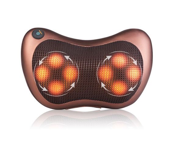 

sellling durable imitating manual multi function 50 - 60hz 4 balls neck back deep kneading massage pillow for car home