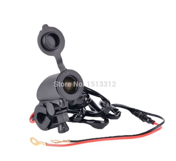 

diy motorcycle charger 12/24v water resistant motorcycle handlebar mounted cigarette lighter socket with 150cm cable
