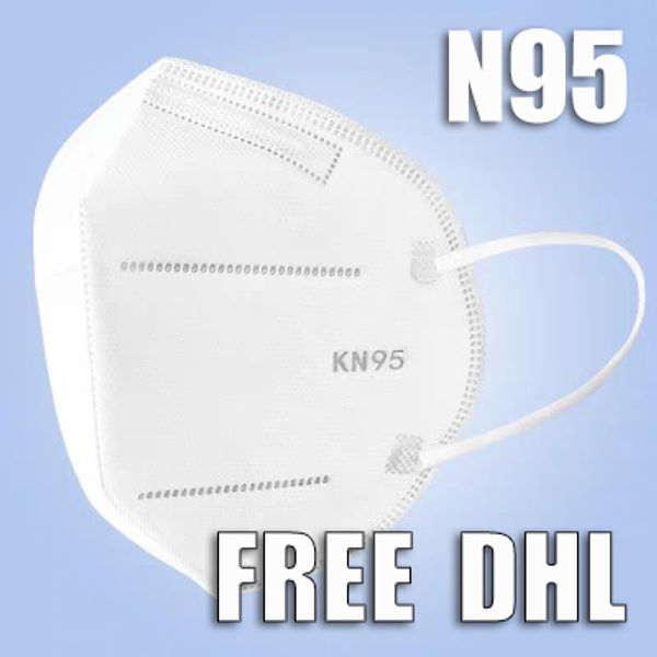 

N95 Mask Face Mask In Stock Free DHL KN95 Marks Face Marks PM2.5 Personal Care