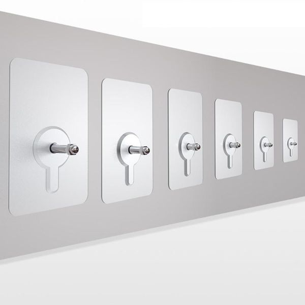 

pvc adhesive nails wall poster non-trace stick wall hook durable practical transparent strong adhesive screw nail #j2s