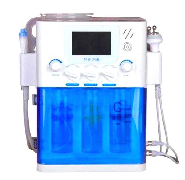 

3 in 1 microcurrent dermabrasion skin machine facial peel treatment aqua microdermabrasion facial skin whitening beauty salon equipment