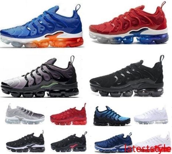 

2020 usa game royal tn plus designer running shoes triple black white volt violet sliver gradient men women sunset trainers sports sneakers