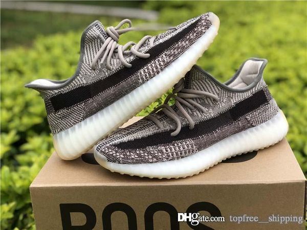

новая аутентичное kanye west yey350 v2 zyon исрафил азриэла кроссовок женщины мужчины дизайнер кроссовки с оригинальным box