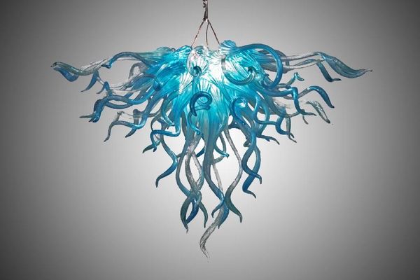 

100% mouth blown borosilicate murano glass chandelier pendant light art new style led light home made chandelier sale