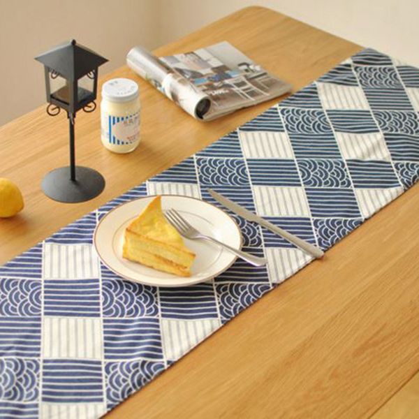 

table cloth japan style cotton linen vintage home l decor restaurant gadget dining table decoration accessories