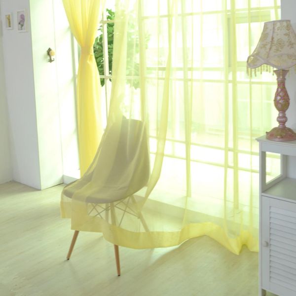 

sheer tulle curtains european and american style curtains for living room window screening solid door curtains drape panel