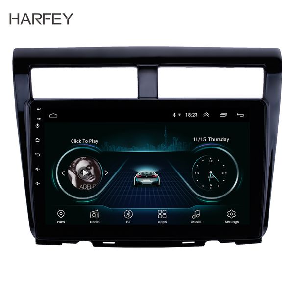 

harfey 10.1 inch android 8.1 car gps navigation radio unit player 2din for proton myvi 2012 support carplay swc tpms mirror link car dvd