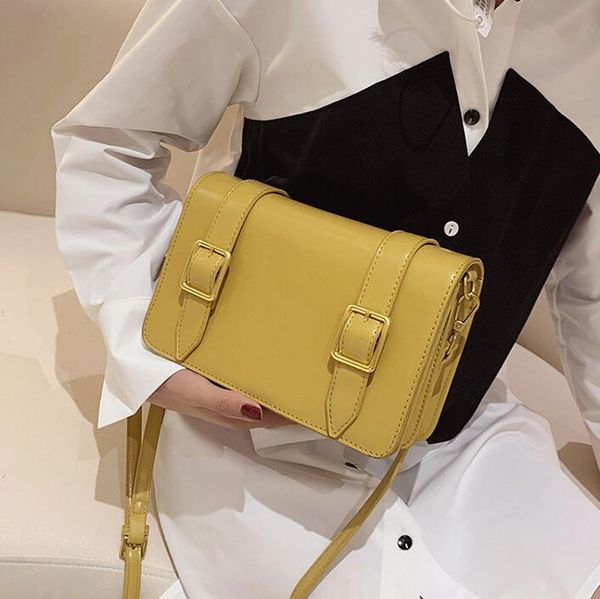 

factory wholesale women handbag new belt decoration women messenger bag street fashion shoulder bag retro leather women bag