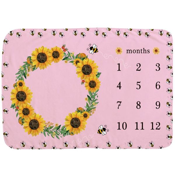 

newborns pgraphy blanket baby monthly milestone blanket p drops gifts a2ub