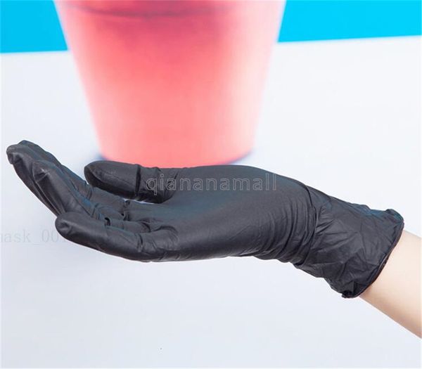 

disposable real transparent 100pcs pvc gloves safety thicken waterproof plastic glove for restaurant kitchen bbq catering home l9b8 qa