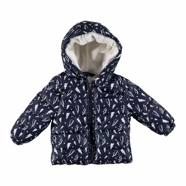 

ebebek midimod baby boy water repellent coat, Blue;gray