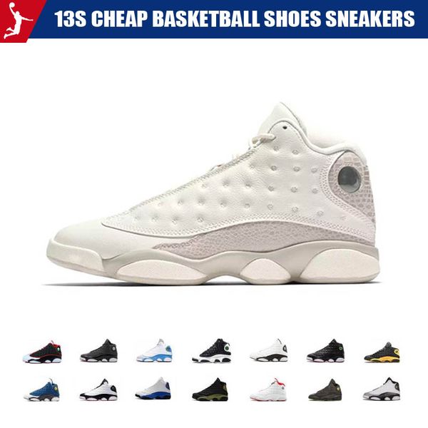 

13s lakers rivals basketball shoes man shoes with box 13 gold hyper royal sneaker trainer ing, White;red