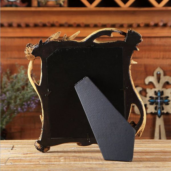 

retro antlers picture p frame wedding birthday party table place decor