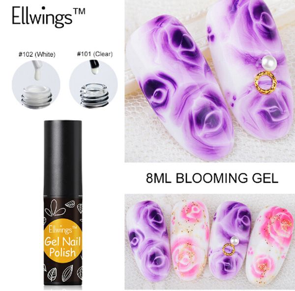 

Blooming Effect Gel Лак для ногтей Blossom Gel Lacquer Magic Профессиональный лак Soak Off Off UV Led Долговеч