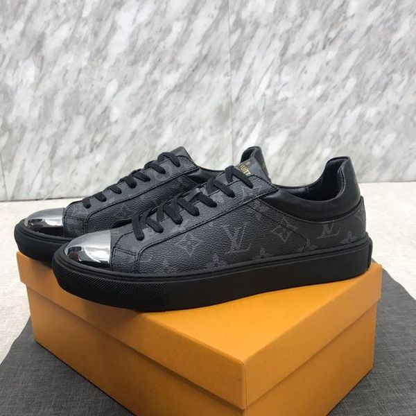 

iduzi luxury design l men casual shoes mens womens fashion sneakers party platform shoes chaussures trainers, Black;red