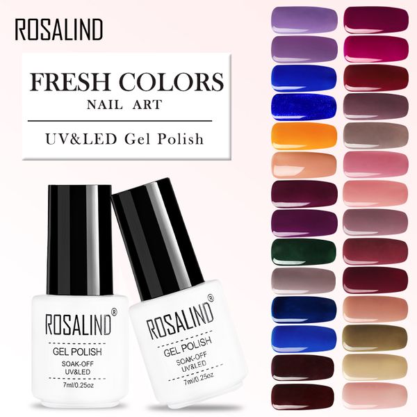 

rosalind nail polish for nail extension 7ml colors uv led lamp gel polish art design lacquer primer gel varnish