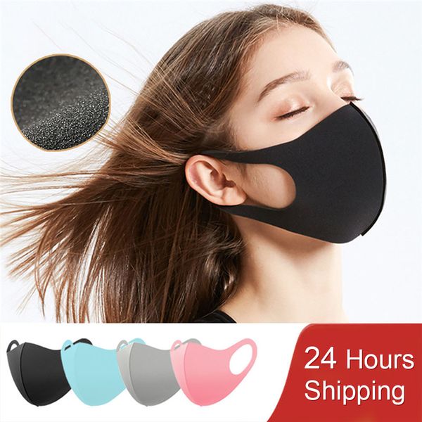 

10pcs pm2.5 face anti air dust smoke pollution mouth elastic earloop washable no disposable mask