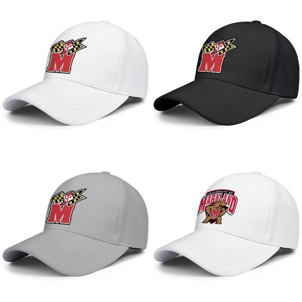 

maryland terrapins basketball logo for men and women adjustable trucker cap fitted cool custom original baseballhats old print gray big, Blue;gray