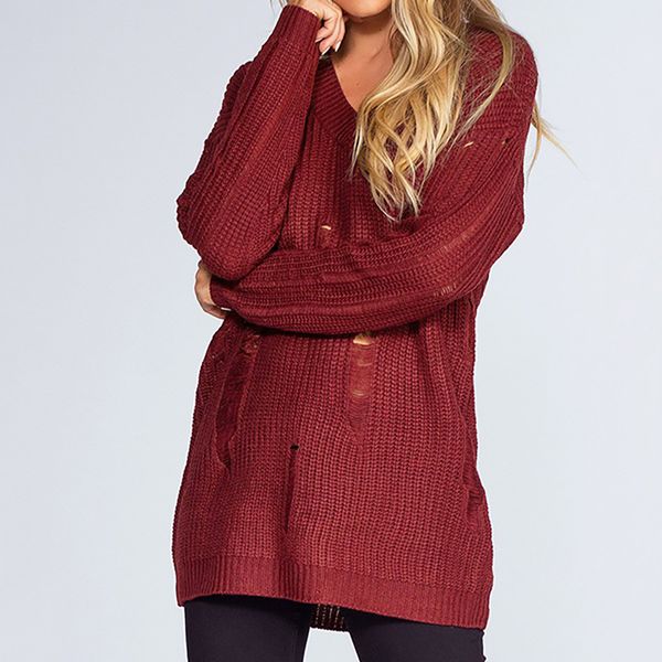 

knit sweater pullover women's winter off shoulder long sleeve loose fit sweter damski truien dames ropa invierno mujer ropa, White;black