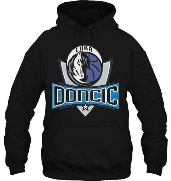 

luka doncic classic streetwear men women hoodies sweatshirts, Black