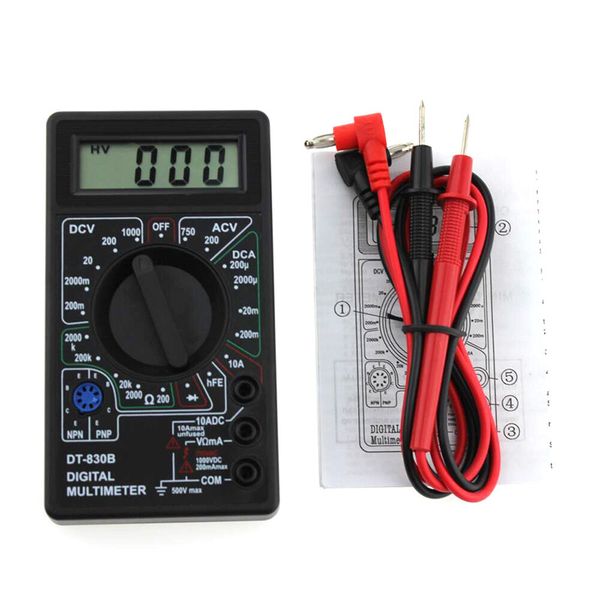 

lcd display digital multimeter ac/dc 750/1000v amp volt ohm meter tester hyd88