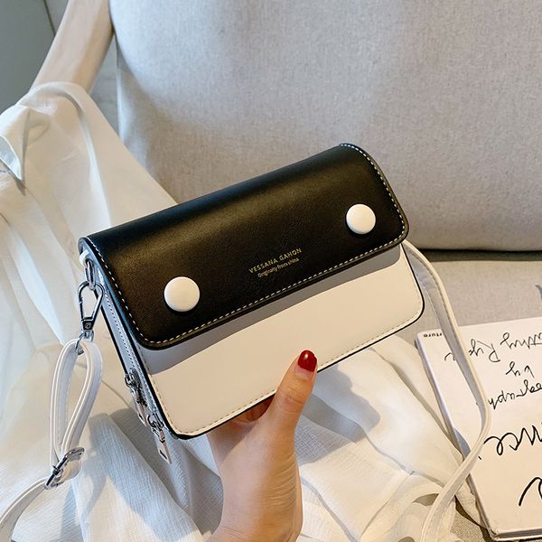 

двойной слой квадратный слинг сумка 2020 новый стиль элегантный сумка мода большой емкости cross-body для женщин