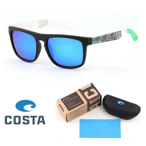 

1pcs wholesale - High Quality polarized lens Costa VIN TIGER Sunglasses men women Square sport Sun glasses eyewear with with Retail box