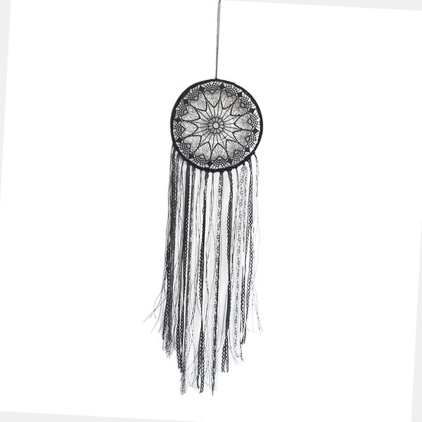 

indian lace tassel dream catcher hanging living room dormitory decor black