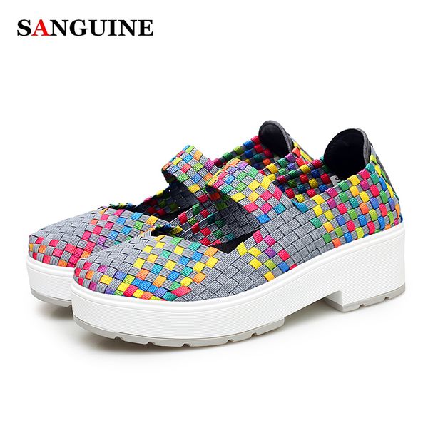 

fashion women's shoes summer cool woven sandals outdoor walking with casual shoes, Black